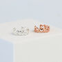 Sterling Silver Heart Ear Cuff, thumbnail 1 of 4