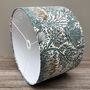 Wilderwood Teal Woodland Rabbits Drum Lampshades, thumbnail 5 of 9