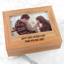 Personalised Dad's Photo Keepsake Box, thumbnail 1 of 7