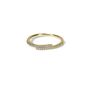 Double Band Stacking Rings, Gold Vermeil 925 Silver, thumbnail 2 of 8