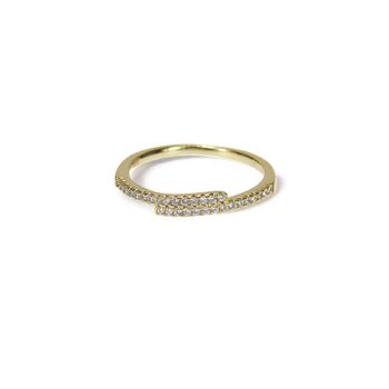 Double Band Stacking Rings, Gold Vermeil 925 Silver, 2 of 8
