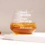 Engraved 'Your Measure' Whiskey Glass, thumbnail 1 of 4