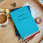 A* Ideas Personalised Teacher Notebook, thumbnail 1 of 12