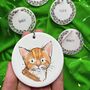 Custom Christmas Bauble Decoration Of Your Pet, thumbnail 2 of 11