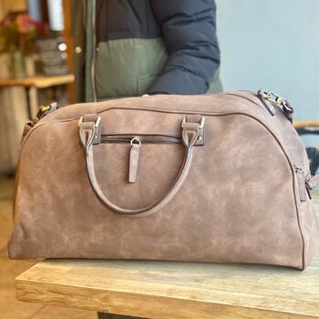 Personalised Holdall With Shoulder Strap, 3 of 4
