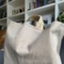 Extra Large Tote Bag Mock Suede, thumbnail 4 of 5