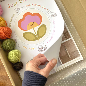 'Bloom' Punch Needle Embroidery Craft Kit, 6 of 9