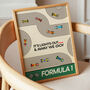 Formula One Print Lights Out And Away We Go, thumbnail 1 of 12