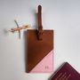Personalised Leather Luggage Tag, thumbnail 5 of 9