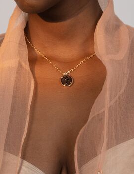 Nefertiti Agate Pendant Necklace, 2 of 4