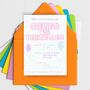 Pack Of Party Invitations For Girls And Boys, thumbnail 6 of 8