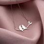Lovebirds On Branch Necklace, thumbnail 4 of 10
