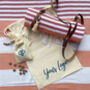 Personalised Gift Set, Towel And Leather Strap, thumbnail 5 of 11