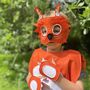 Felt Squirrel Costume For Children And Adults, thumbnail 2 of 9