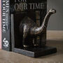 Bronze Brontosarus Bookends, thumbnail 2 of 4
