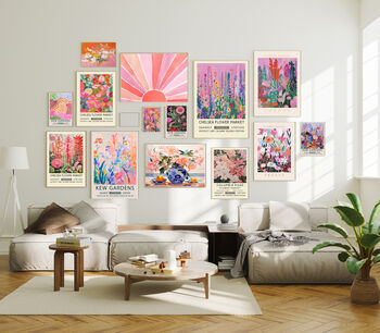 Chelsea Flower Market Art Print, 3 of 3