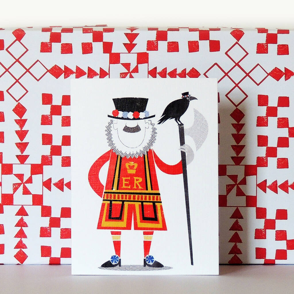 Mini Beefeater Card By Kali Stileman Publishing