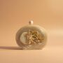 London Resin Oval Clutch Pearl Clasp, thumbnail 1 of 1