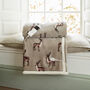 Sterling Stag Electric Heated Sherpa Throw 140x180cm, thumbnail 2 of 3