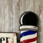 50cm French Metal Barbershop Sign – Vintage Plaque, thumbnail 5 of 8