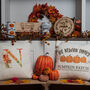 Autumn Wood Slice Decoration, Let’s Snuggle Up Sign, thumbnail 5 of 5