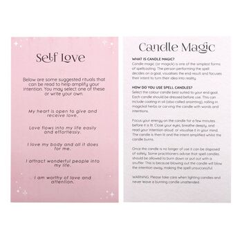 Love Spell Candles Set Of 12, 3 of 4