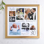 Personalised 30th Birthday Square Photo Collage, thumbnail 8 of 11