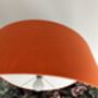 Double Sided Orange Leopard Lampshade / Ceiling Light, thumbnail 1 of 3