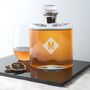 Personalised Monogrammed Platinum Necked Decanter, thumbnail 3 of 10