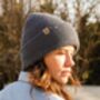 Super Soft Recycled Beanie Hat, thumbnail 2 of 6