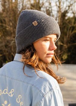 Super Soft Recycled Beanie Hat, 2 of 6
