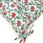 Bahar Floral Seatpads In Blue, thumbnail 3 of 3