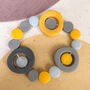 Pastel Resin Bead Circles Bracelet, thumbnail 4 of 4