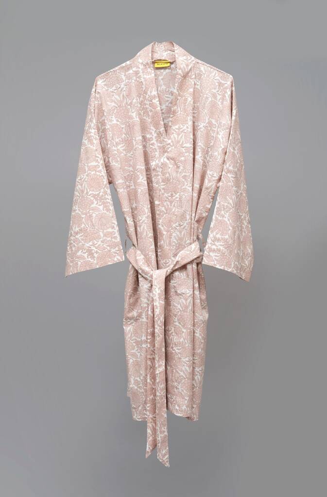 flowy bathrobe