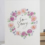 'So Sorry' Floral Card, thumbnail 2 of 3