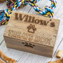 Personalised Wooden Dog Treat Box, thumbnail 1 of 9