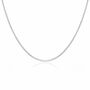 Sterling Silver Boyfriend Curb Chain Necklace, thumbnail 3 of 11