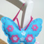 Activity Gift Butterfly Sewing Craft Kit In Turquoise, thumbnail 2 of 3