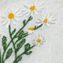 Daisy Embroidery Kit, thumbnail 2 of 10