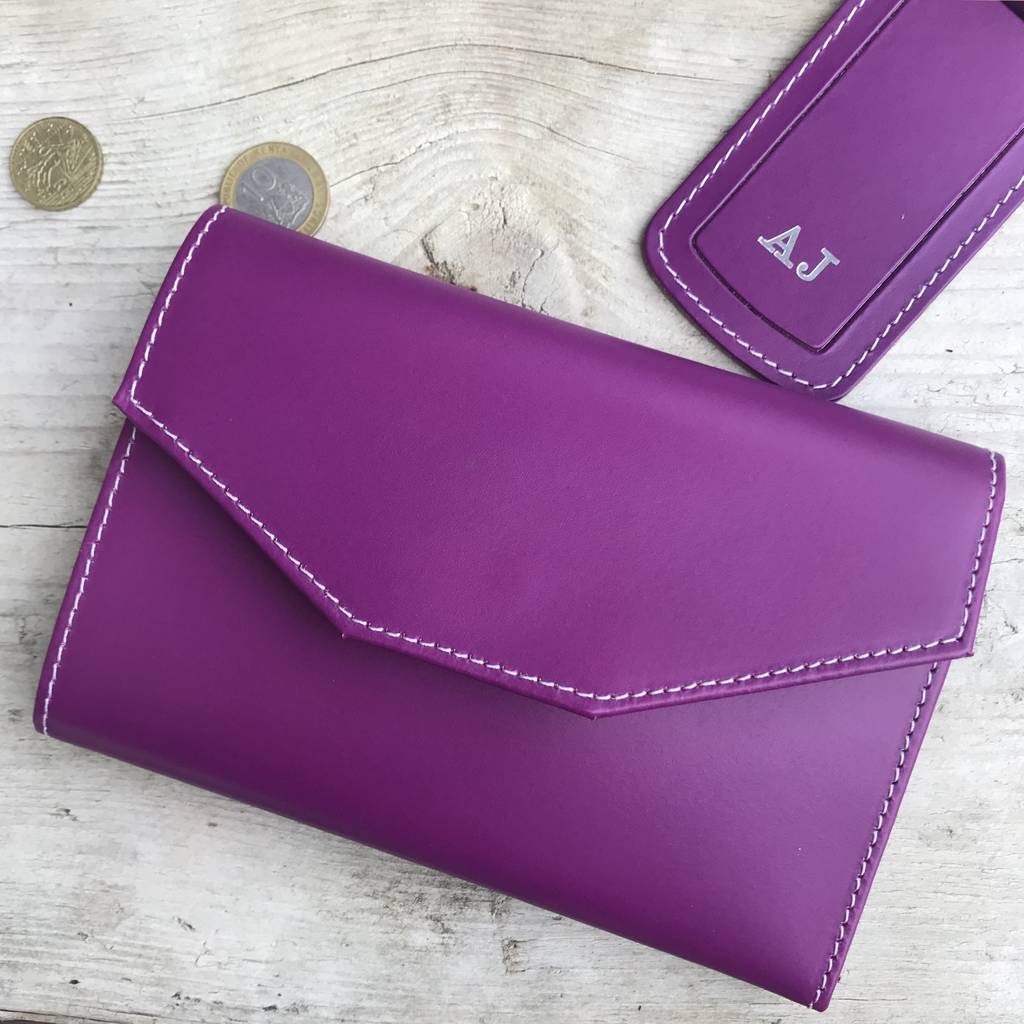 Undercover Leather Travel Wallet By Undercover | notonthehighstreet.com