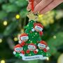 Personalised Christmas Tree Family Decoration, thumbnail 1 of 7