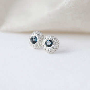 London Blue Topaz Studs, 2 of 4