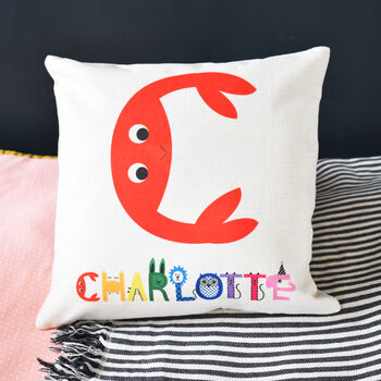 Childrens Personalised Name Cushion, 3 of 8