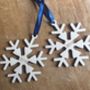 Snowflake Special Date Decoration, thumbnail 4 of 6