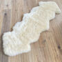 Double Sheepskin Rug In Various Colours, thumbnail 5 of 5