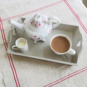 Vintage Wooden Hand Painted Tray, 2 of 12