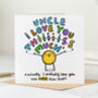 Uncle I Love You This Much Card, thumbnail 1 of 2