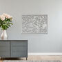 Metal Bird Tree Wall Art For Bedroom Or Living Room Decor, thumbnail 9 of 11