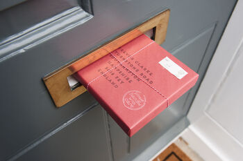 Christmas Letter Box Hamper With Gin And Truffles, 5 of 7