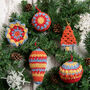 Christmas Decoration Crochet Kit, thumbnail 1 of 8